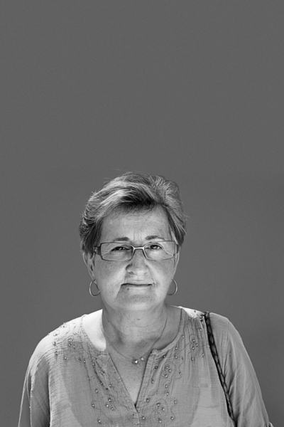 portrait, barcelona, spain, black and white, reportage, angela