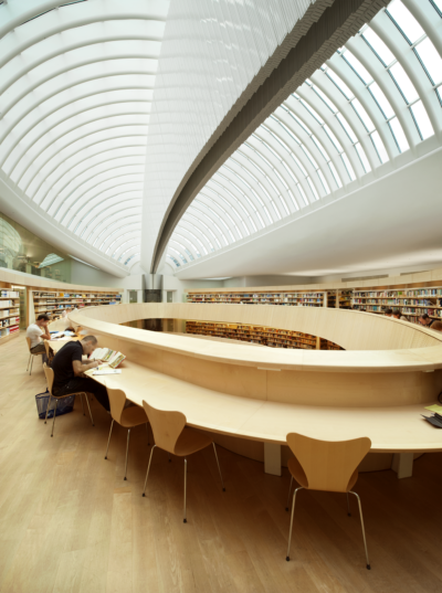 architcture, library, uzh, zurich, sanitago calatrava