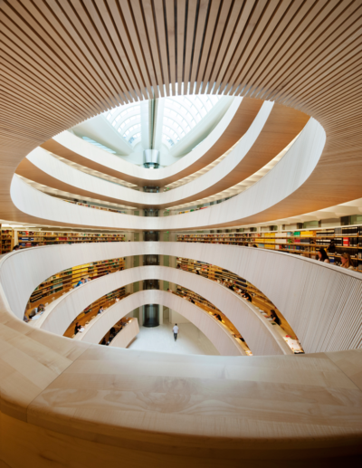 architcture, library, uzh, zurich, sanitago calatrava